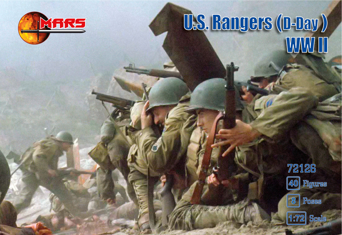Mars MAR72126 1:72 U.S Rangers at D-Day