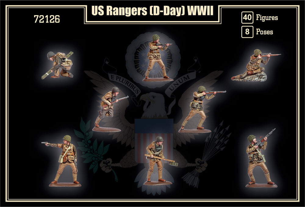 Mars MAR72126 1:72 U.S Rangers at D-Day