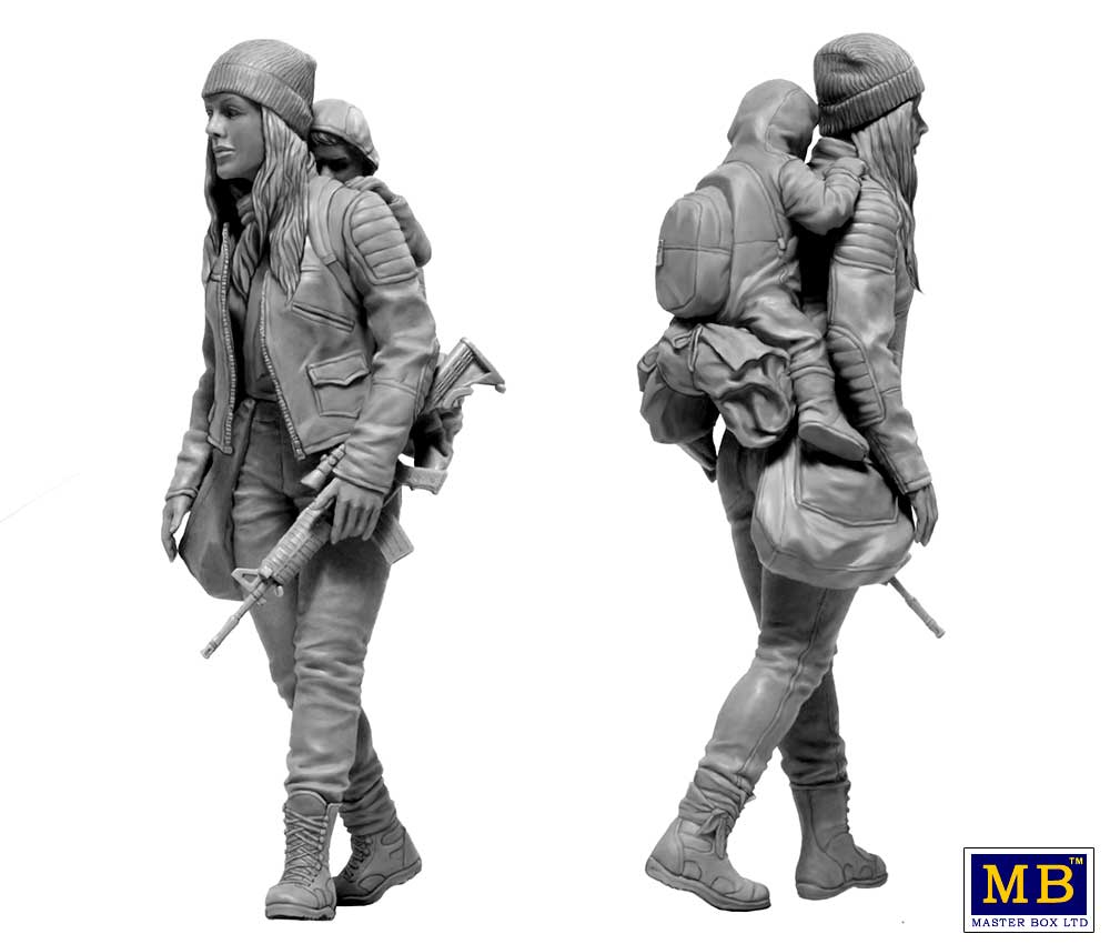 Master Box MAS24078 1:24 Post-apocalyptic series