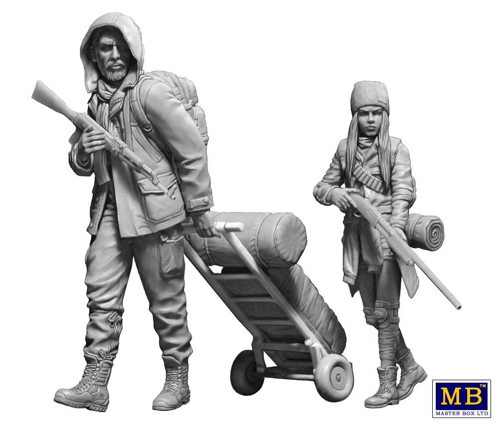 Master Box MAS24078 1:24 Post-apocalyptic series