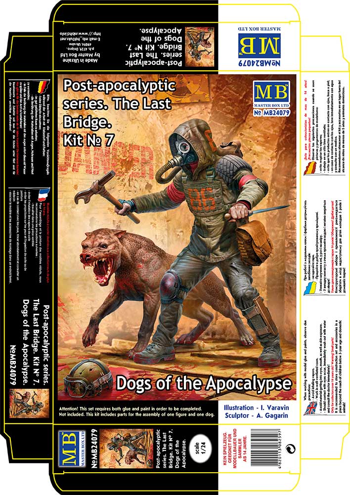 Master Box MAS24079 1:24 Post-apocalyptic series