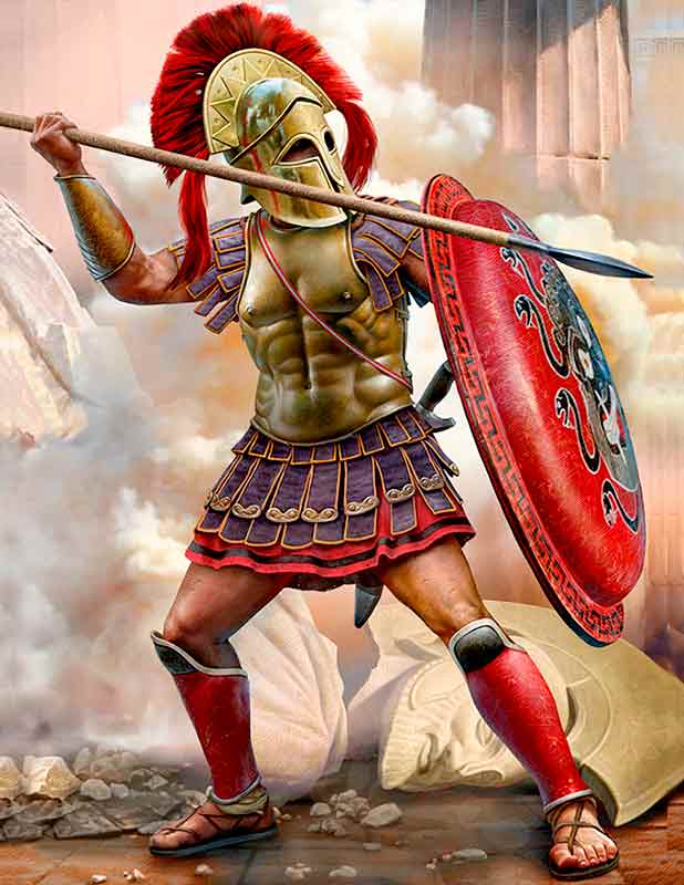 Master Box MAS3212 1:32 Hoplite of the Greco-Persian wars kit no 2