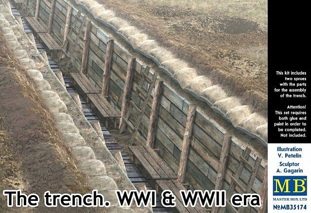 Master Box MAS35174 1:35 The trench WWI & WWII era