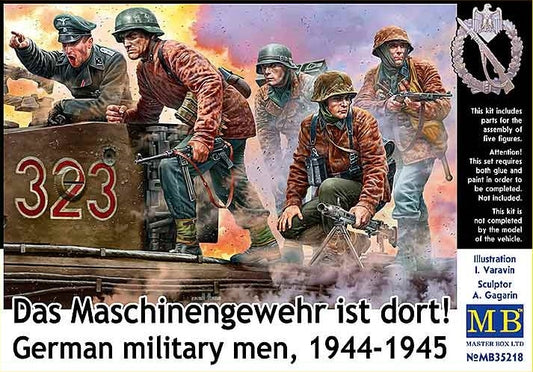Master Box MAS35218 1:35 German 1944-45 Das Maschinegewehr isr dort!