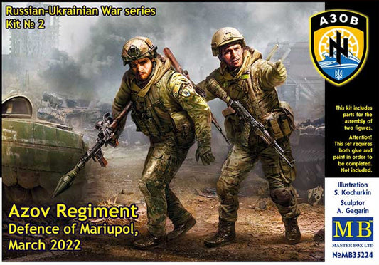 Master Box MAS35224 1:35 Azov Regiment, Defence of Mariupol, March 2022