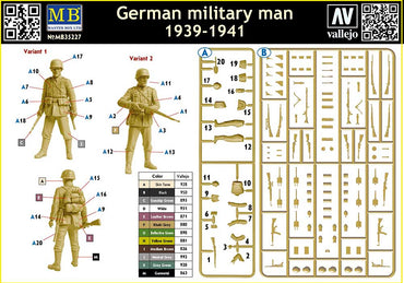 Master Box MAS35227 German Soldier 1939-1941 Figure Set 1:35