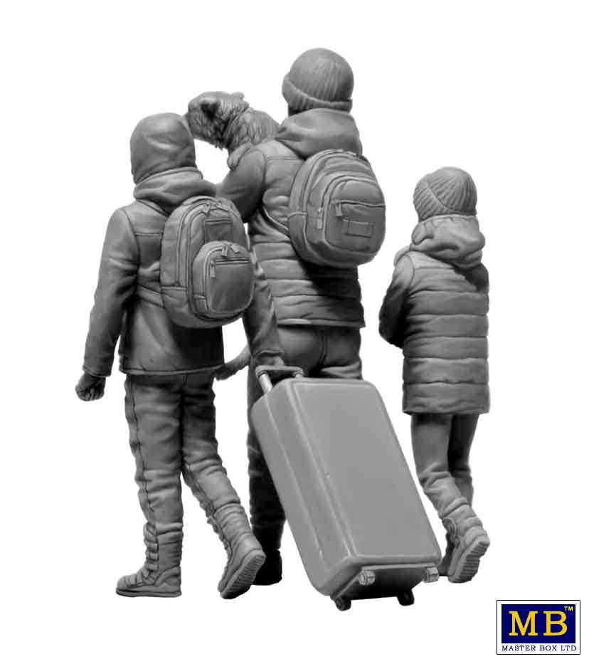Master Box MAS35228 1:35 Refugees