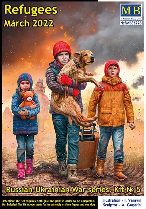 Master Box MAS35228 1:35 Refugees