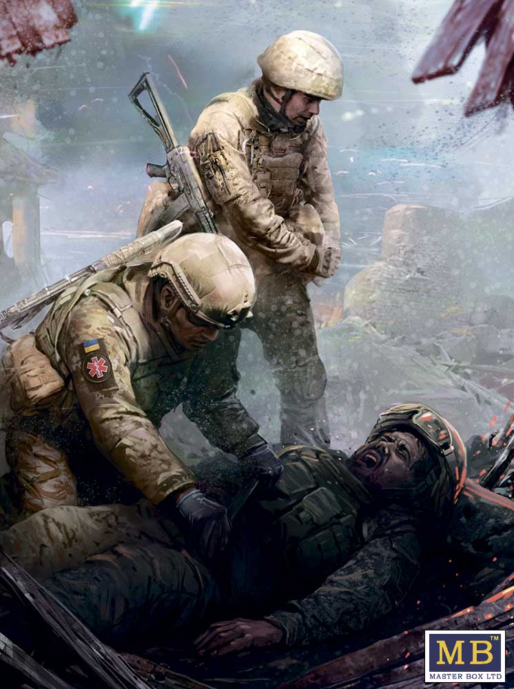 Master Box MAS35231 1:35 Russian-Ukrainian War series, Kit a"" 8