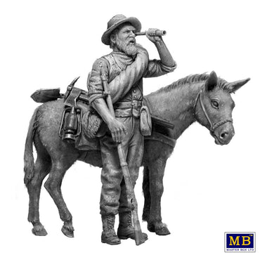 Master Box MAS35233 1:35 Wild West, Gold Fever No.1 Gold Digger"