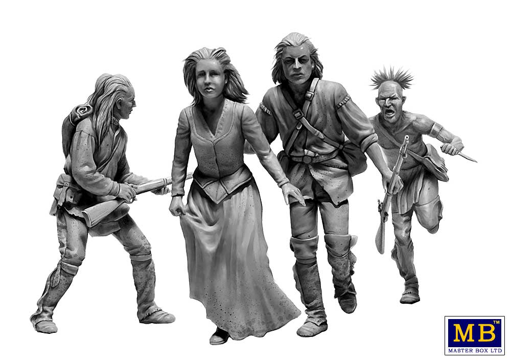 Master Box MAS35234 1:35 The Mohicans