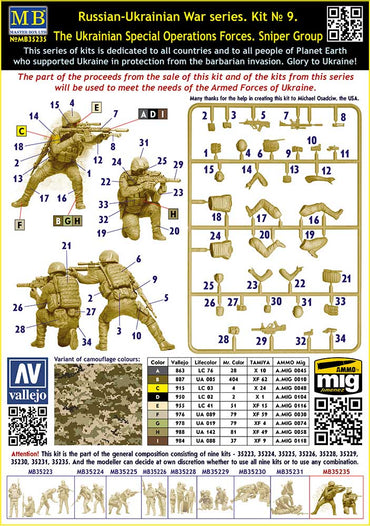 Master Box MAS35235 1:35 Special Operations Force