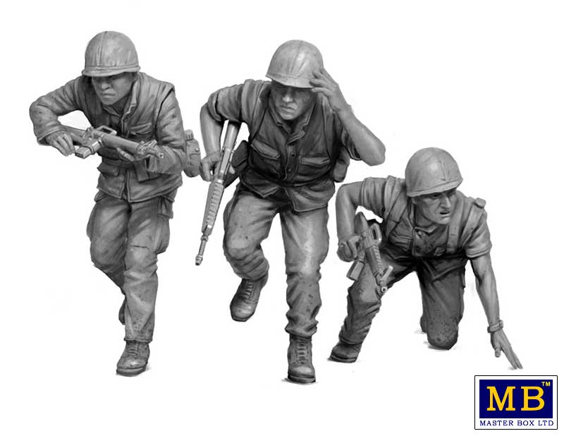 Master Box MAS35241 1:35 SHOOTOUT!, Vietnam War Series