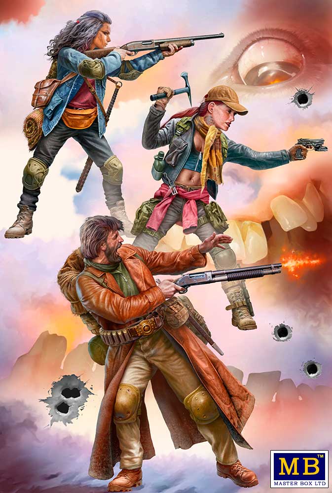 Master Box MAS35243 1:35 Zombieland, Kit No. 3