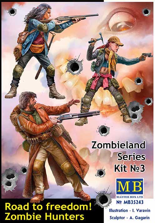 Master Box MAS35243 1:35 Zombieland, Kit No. 3
