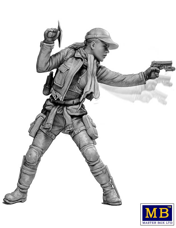 Master Box MAS35243 1:35 Zombieland, Kit No. 3