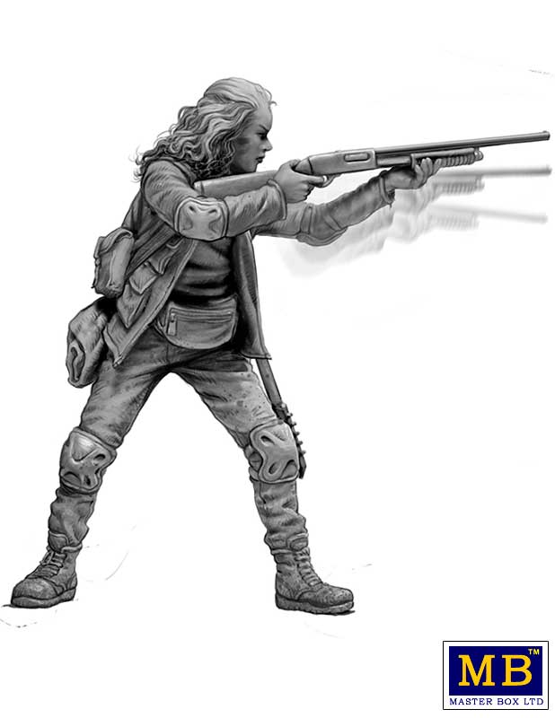 Master Box MAS35243 1:35 Zombieland, Kit No. 3