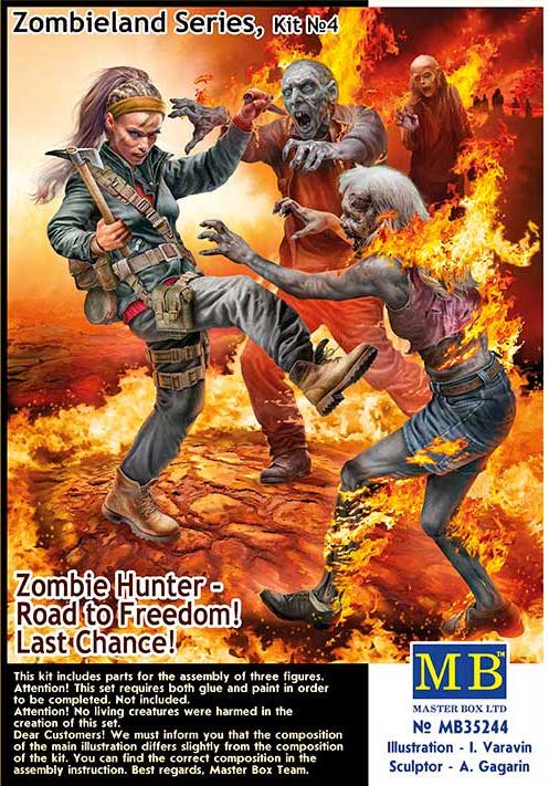 Master Box MAS35244 1:35 Zombieland, Kit No. 4, Last Chance!