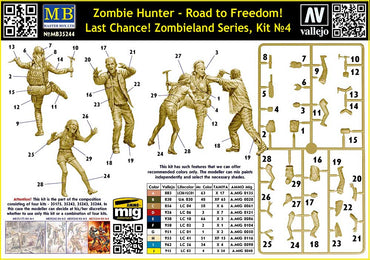 Master Box MAS35244 1:35 Zombieland, Kit No. 4, Last Chance!
