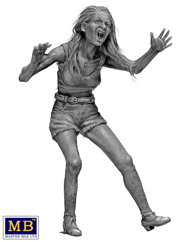 Master Box MAS35244 1:35 Zombieland, Kit No. 4, Last Chance!