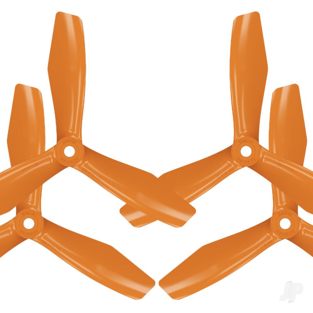 Master Airscrew 5x4.5 BN 3-Blade FPV Propeller Set x4 Orange 3N05X45SO4