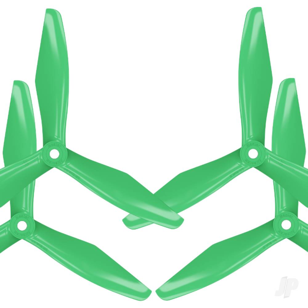 Master Airscrew 6x4.5 RS 3-Blade FPV Propeller Set x4 Green 3R06X45SG4