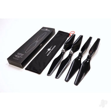 Master Airscrew 9x4.5 3-Blade Multirotor Propeller Set x4 Black for 3DR SOLO 3SL0945CB4