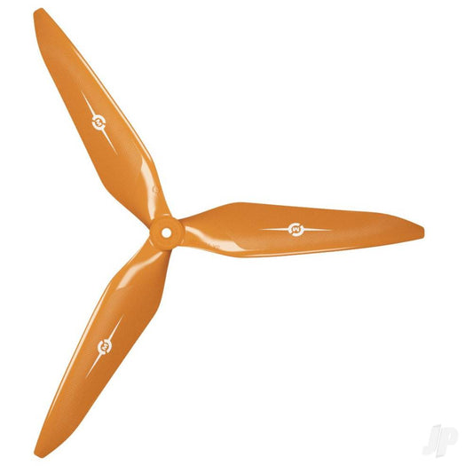 Master Airscrew 13x12 3X Power X-Class Giant Racing Drone Propeller (CW) Reverse/Pusher Orange 3X13X12RO1