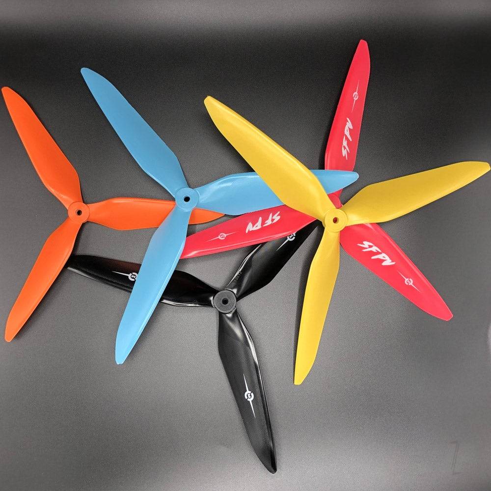 Master Airscrew 13x12 3X Power X-Class Giant Racing Drone Propeller (CW) Reverse/Pusher Colby Pink 3X13X12RP1