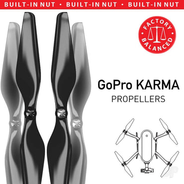 Master Airscrew 10x4.5 Multirotor Propeller Set x4 Black for GoPro KARMA KR10X45CB4