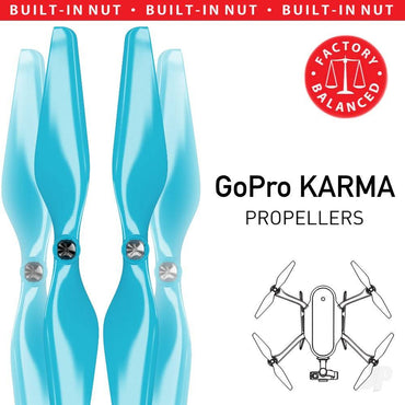 Master Airscrew 10x4.5 Multirotor Propeller Set x4 Blue for GoPro KARMA KR10X45CL4