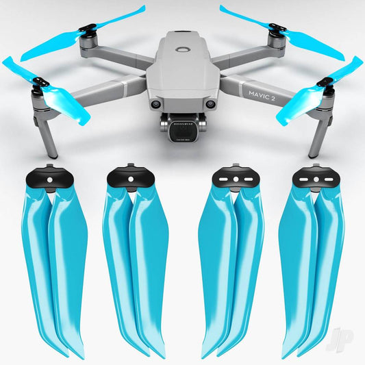 Master Airscrew 8.9x4.9 STEALTH Multirotor Folding Propeller Set x4 Blue for DJI Mavic 2 M2E8949FL4