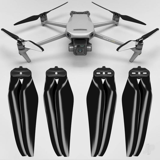 Master Airscrew 9.4x5.3 STEALTH Multirotor Folding Propeller Set x4 Black for DJI Mavic 3 M3S9453FB4
