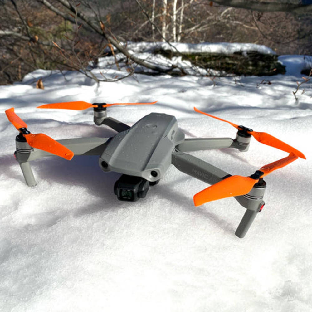 Master Airscrew 7.4x3.9 STEALTH Multirotor Propeller Set x4 Orange for DJI Mavic Air 2 MA27439FO4