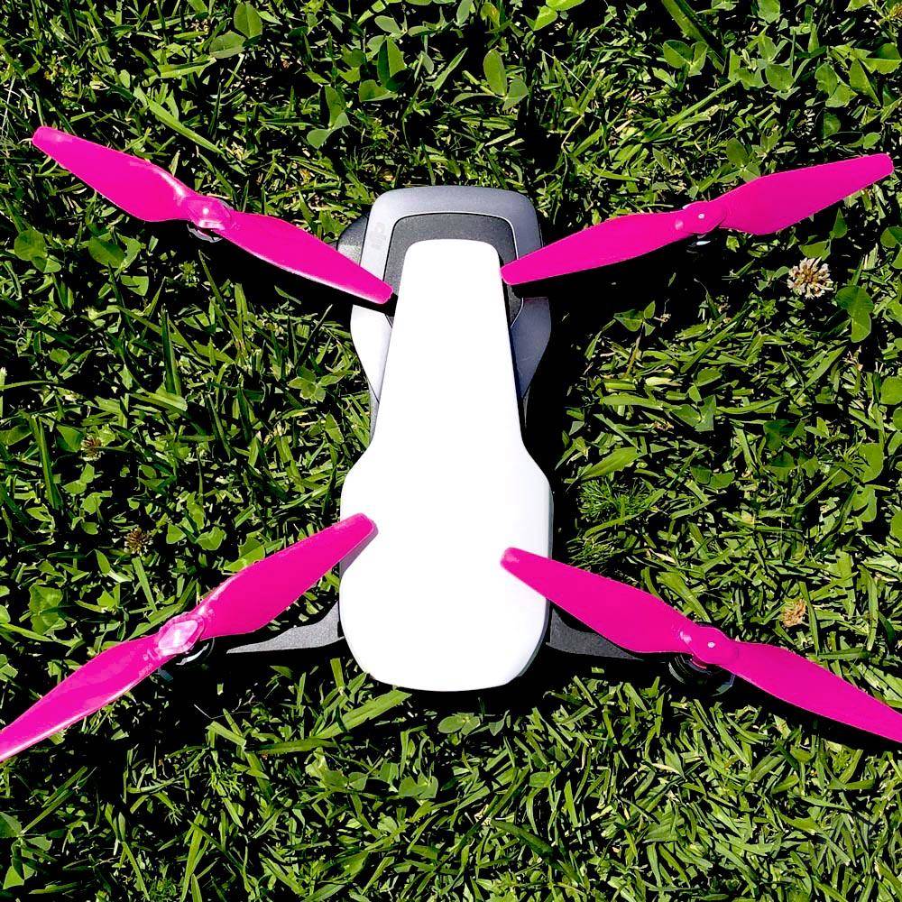 Master Airscrew 5.3x3.3 STEALTH Multirotor Propeller Set, 4x Magenta for DJI Mavic Air MC05333SM4