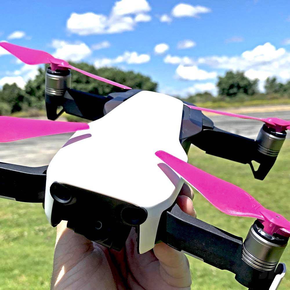 Master Airscrew 5.3x3.3 STEALTH Multirotor Propeller Set, 4x Magenta for DJI Mavic Air MC05333SM4