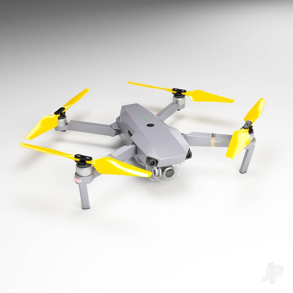 Master Airscrew 8.3x4.4 Multirotor MC Propeller F Set x4 Yellow for DJI Mavic Pro & Platinum MC08344FY4