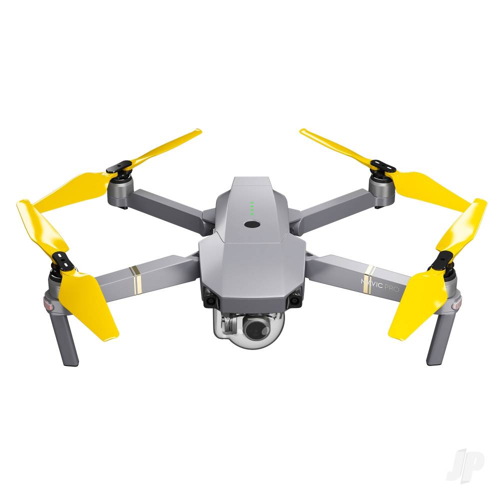 Master Airscrew 8.3x4.4 Multirotor MC Propeller F Set x4 Yellow for DJI Mavic Pro & Platinum MC08344FY4