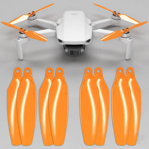 Master Airscrew STEALTH Multirotor Propeller Set x4 Orange for DJI Mini 2 / SE MI24121FO4