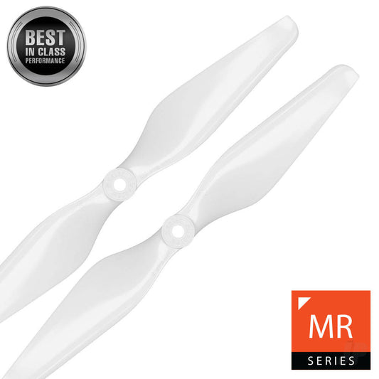 Master Airscrew 12x4.5 Multirotor Propeller Set x2 White MR12X45SW2