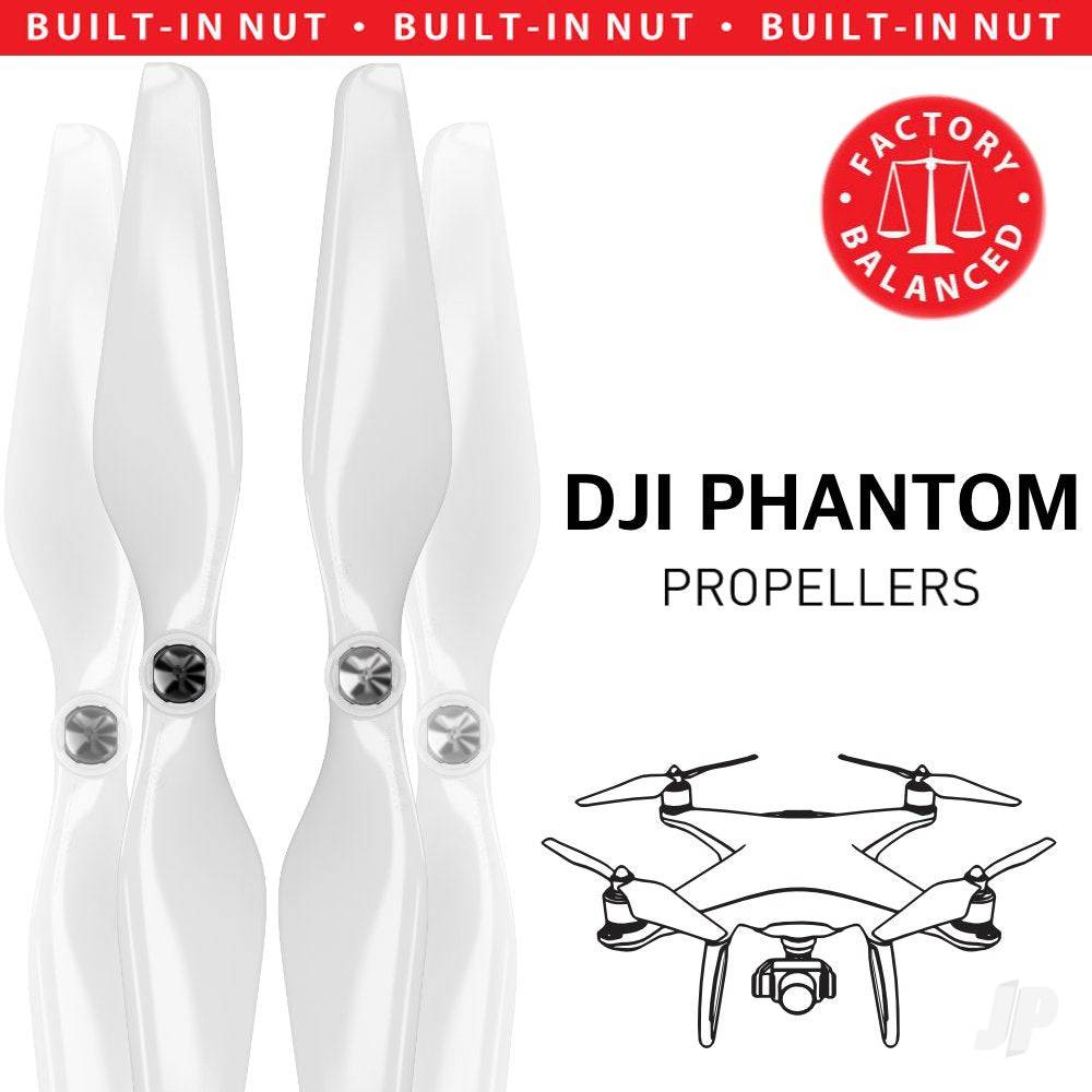 Master Airscrew 9.4x5 Multirotor Propeller Set x4 Black for DJI Phantom 1-3 PH09450CW4