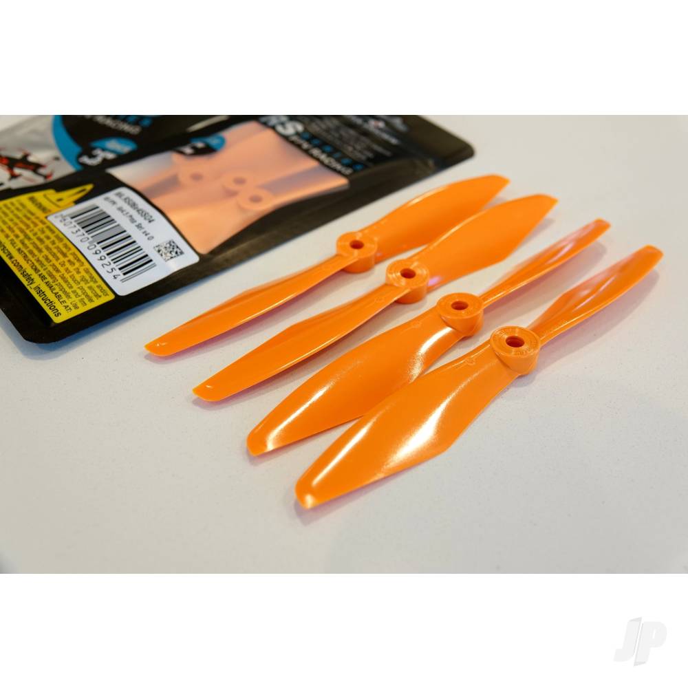 Master Airscrew 5x4.5 RS-FPV Racing Propeller Set 4x Orange RS05X45SO4