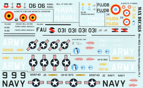 Max MAX4822 1:48 Antarctic Helicopters Part 1