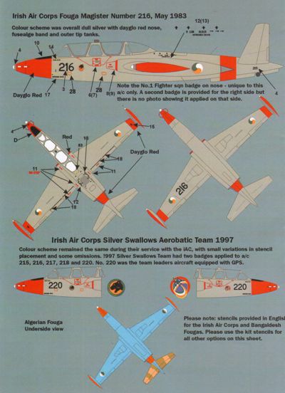 Max MAX4823 1:48 International Fouga CM.170 Magister