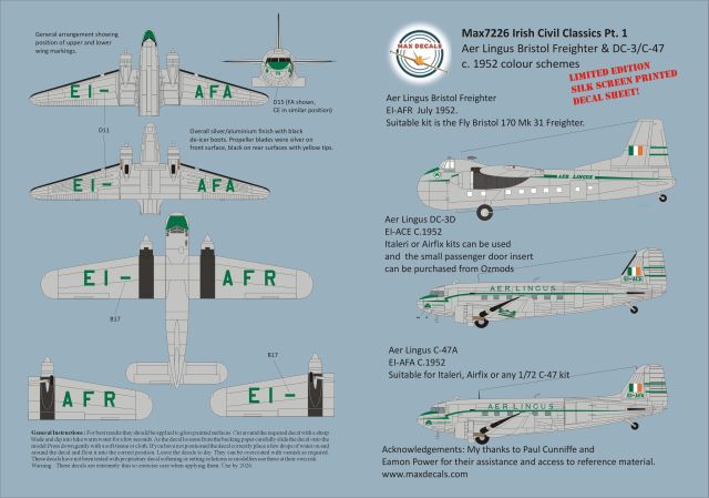 Max MAX7226 1:72 Irish Civil Classics Pt