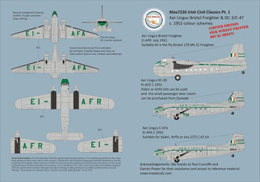 Max MAX7226 1:72 Irish Civil Classics Pt