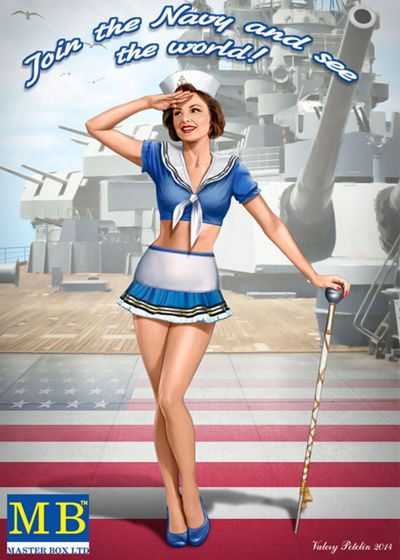 Master Box MAS24004 1:24 "Pin-up series, Kit No. 4
