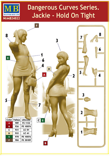 Master Box MAS24022 1:24 Jackie