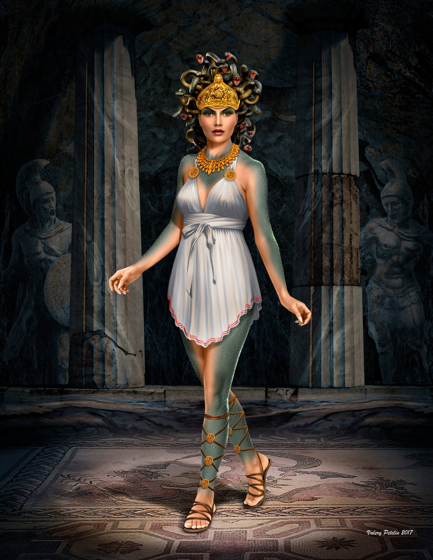 Master Box MAS24025 1:24 Ancient Greek Myths Series, Medusa