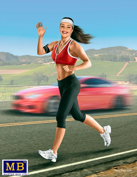 Master Box MAS24050 1:24 Jogging some miles
